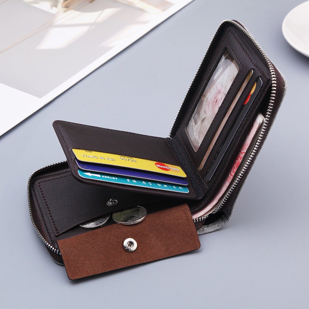 Canvas Multifunctional Wallet - silverfoxgoods